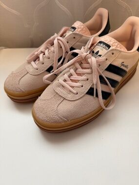 adidas Gazelle Bold Women's Pink Suede Sneakers